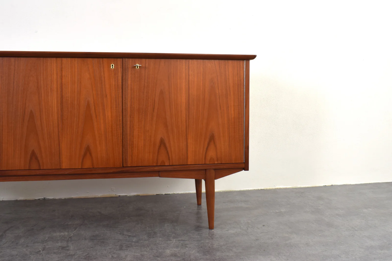 Teak sideboard designed by Frederik Kayser, Norway, 1960s