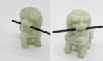 Chinese jade Foo Dog figurines, China, 19th century
