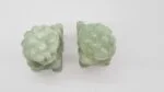 Chinese jade Foo Dog figurines, China, 19th century