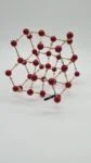 Molecular model of an ice crystal, Czechoslovakia, 1950s
