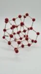 Molecular model of an ice crystal, Czechoslovakia, 1950s
