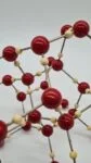 Molecular model of an ice crystal, Czechoslovakia, 1950s