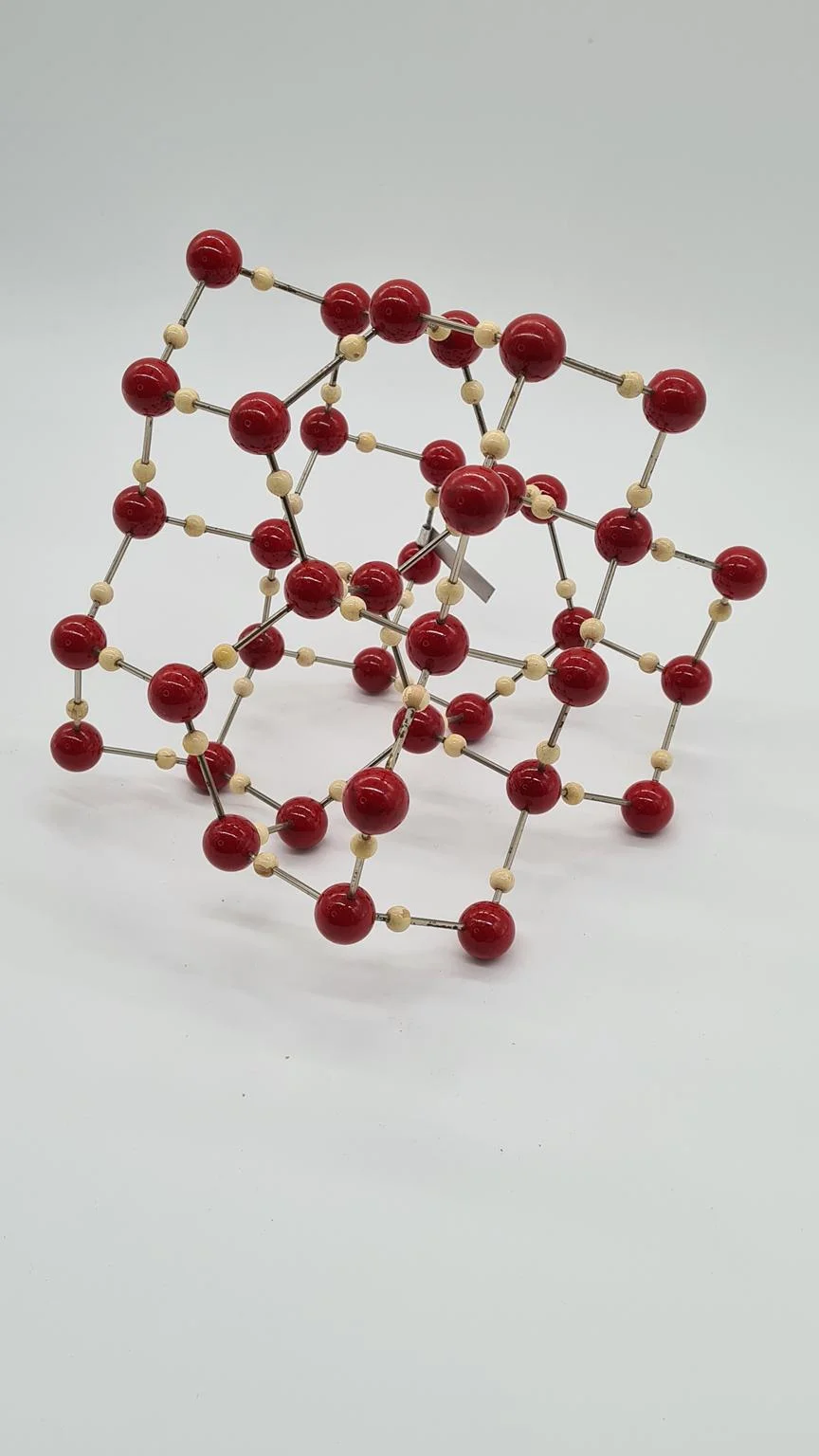 Molecular model of an ice crystal, Czechoslovakia, 1950s