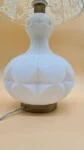 Glass table lamp by Peill & Putzler, 1960s