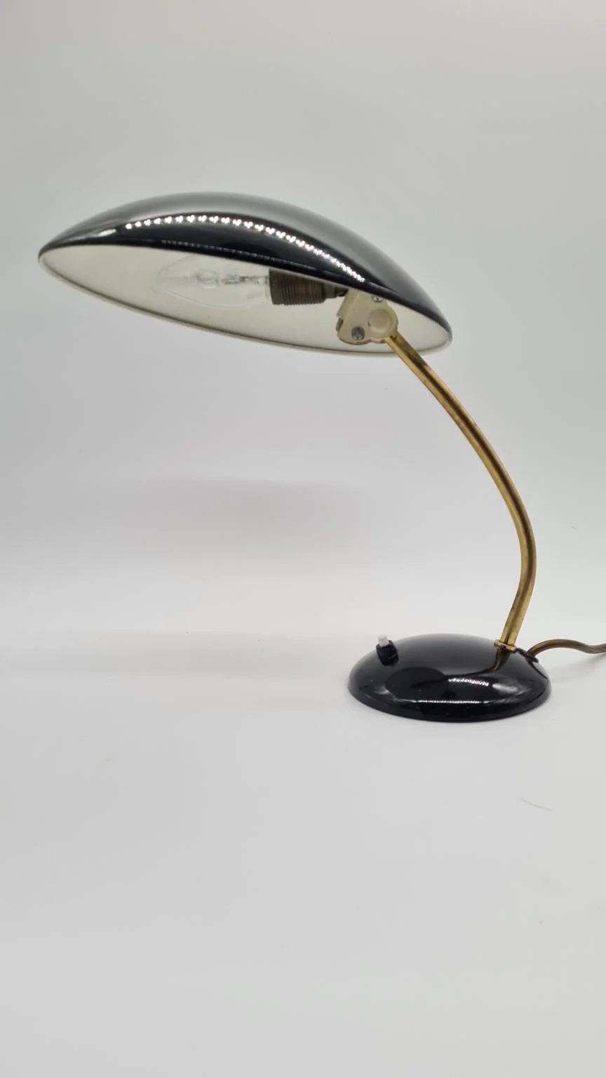 Model 6781 lamp designed by Christian Dell for Kaiser Idell, Germany, 1950s