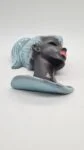 Ceramic wall mask designed by Albert Strunz, Germany, 1960s