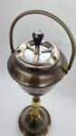 Decorative ashtray on an onyx base, 1950s/60s