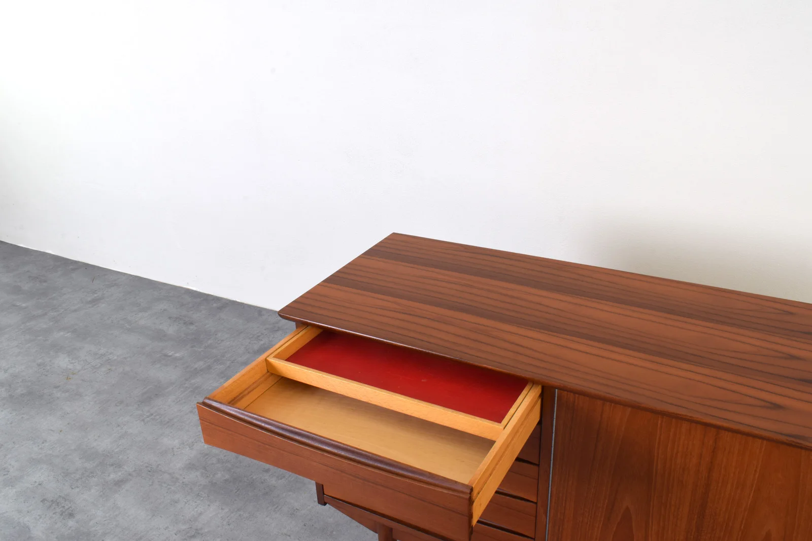 Teak sideboard designed by Frederik Kayser, Norway, 1960s