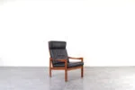 Teak lounge chairs designed by Illum Wikkelsø for Niels Eilersen, 1960s