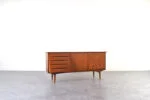 Teak sideboard designed by Frederik Kayser, Norway, 1960s