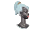 Ceramic wall mask designed by Albert Strunz, Germany, 1960s