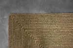 Natural jute rug, India, 1970s