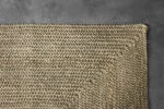 Natural jute rug, India, 1970s