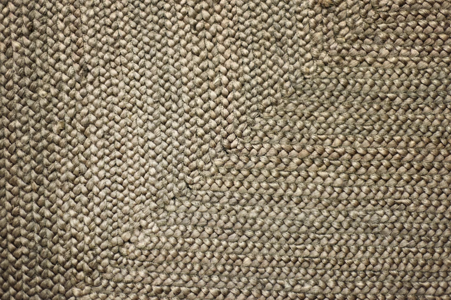 Natural jute rug, India, 1970s