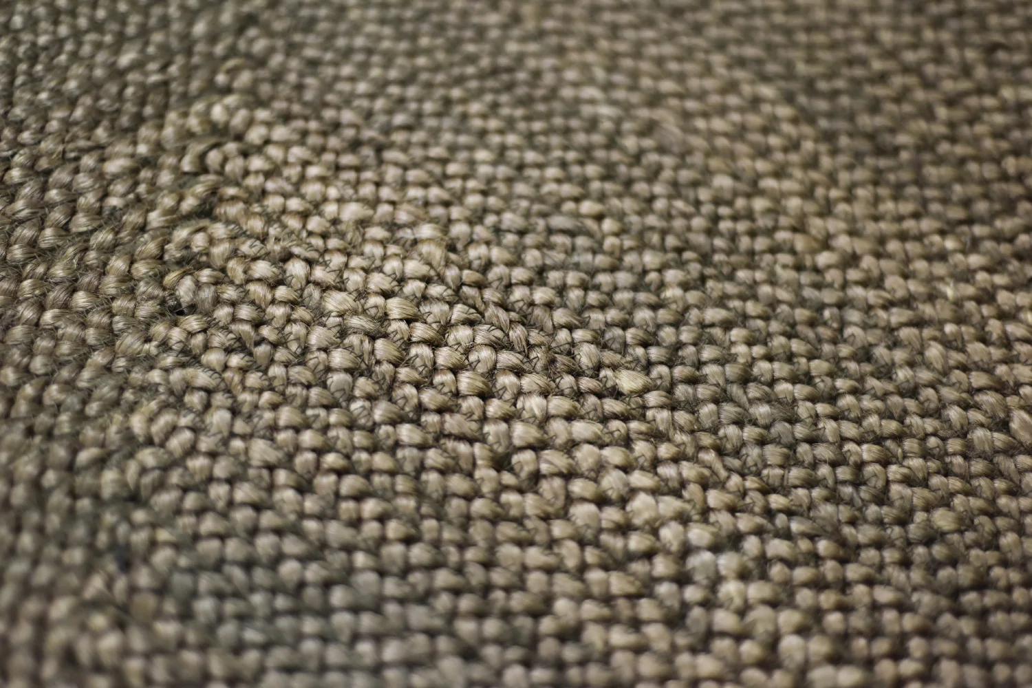 Natural jute rug, India, 1970s