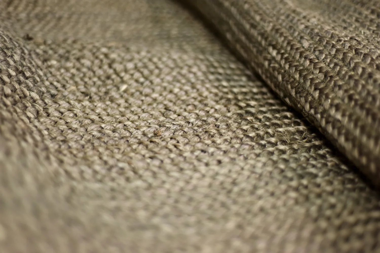 Natural jute rug, India, 1970s