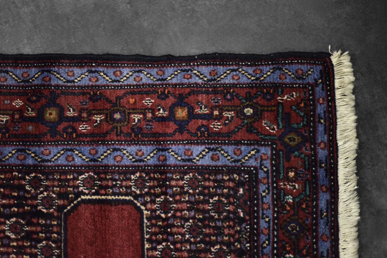 Senneh Oriental Rug, Persia / Iran, 1960s