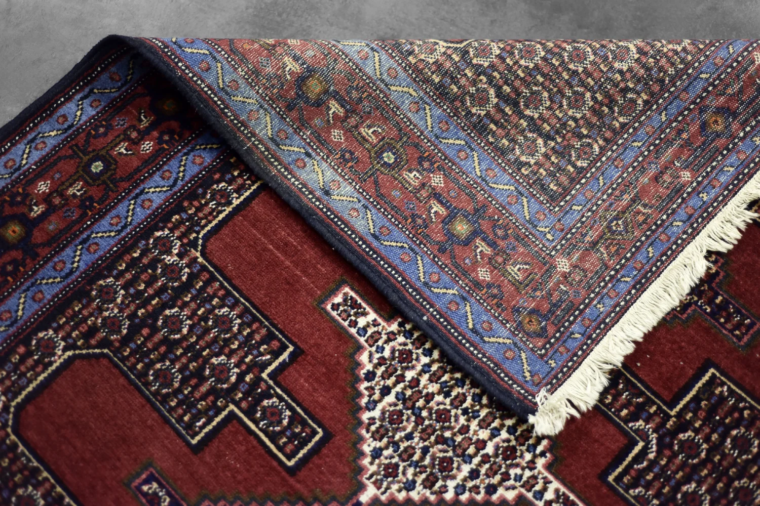Senneh Oriental Rug, Persia / Iran, 1960s