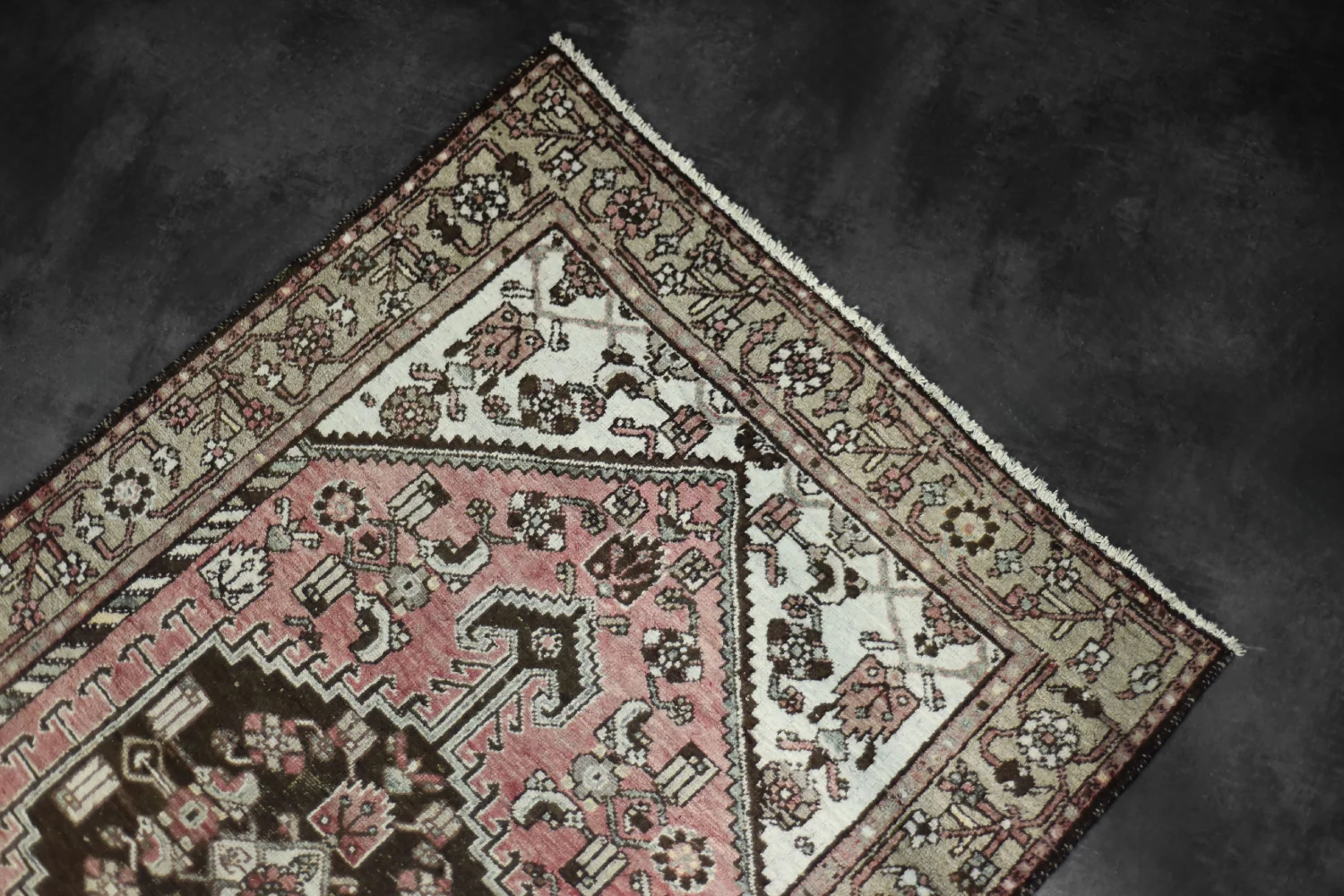 Hamadan Oriental Rug, Persia / Iran, 1960s