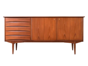 Teak sideboard designed by Frederik Kayser, Norway, 1960s