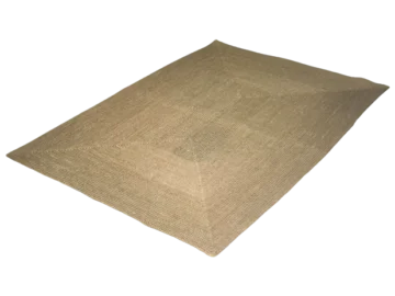 Natural jute rug, India, 1970s