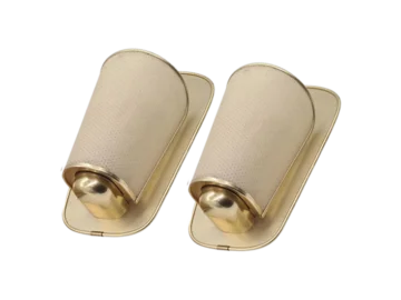 Pair of No. 430 wall sconces, by Erco Leuchten, Germany, 1960s/70s