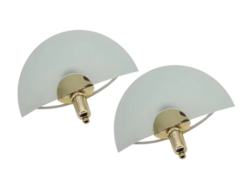 Pair of wall sconces TYPE: KEWA, by Electra, PRL, 1960s/70s