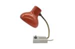 Orange desk lamp, 1960s/70s