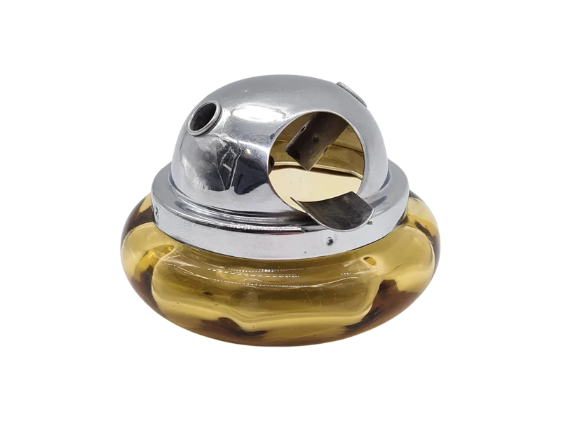 Glass Space Age ashtray, 1970s