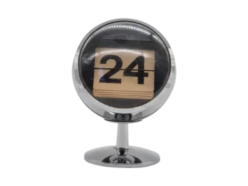 Perpetual flip calendar, Space Age, 1970s