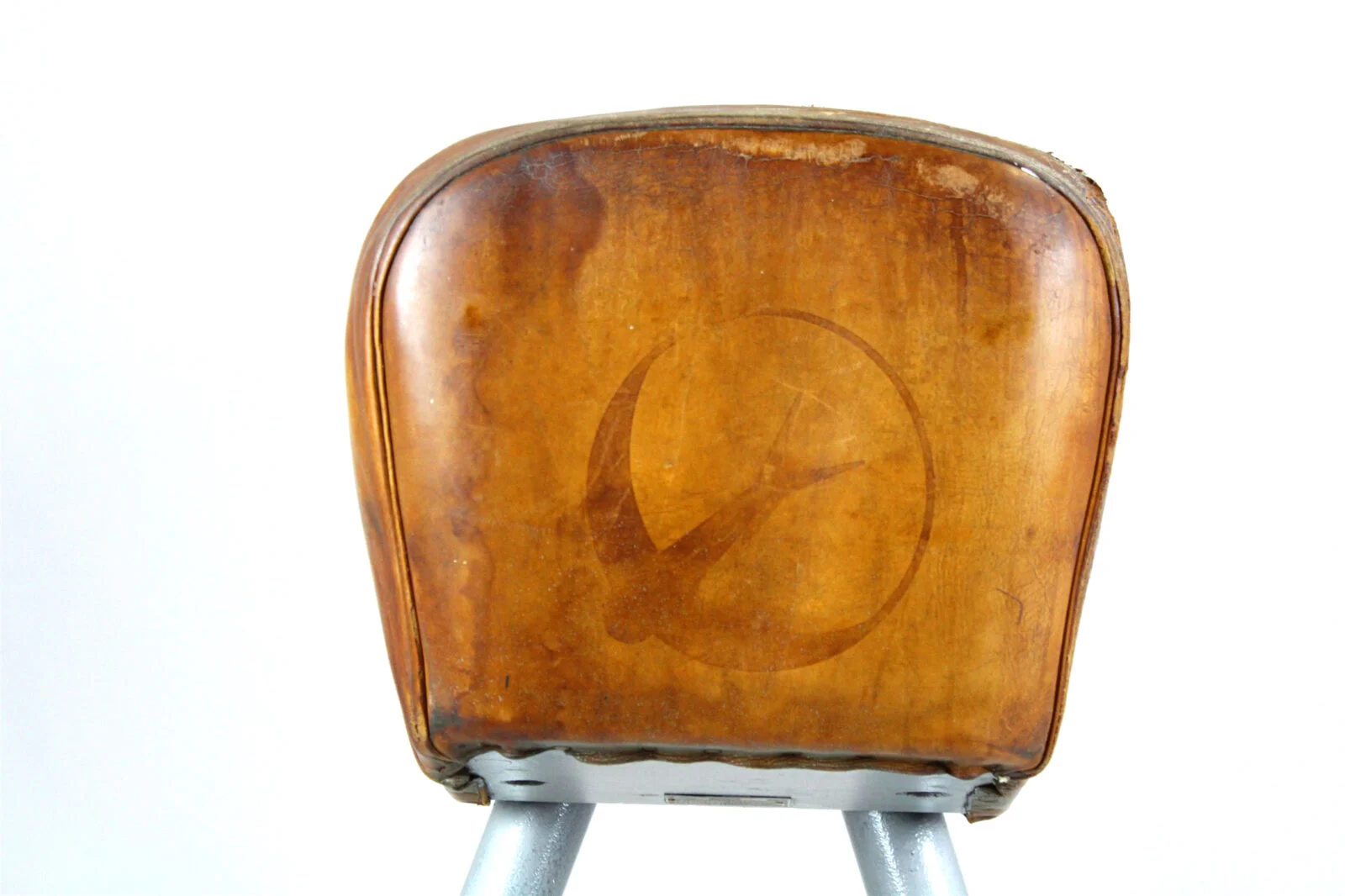 Vintage leather gymnastics horse, PRL, 1960s