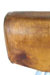 Vintage leather gymnastics horse, PRL, 1960s