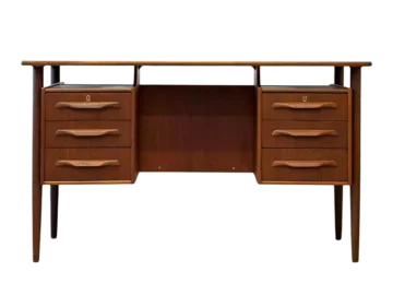 Vintage teak desk, Denmark, 1960s/70s