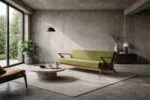 Rozkładana trzyosobowa Z Sofa, proj. Poul Jensen dla Selig Furniture, Dania, lata 50