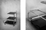 Modernist Bauhaus-Style Bar Cart, Germany, 1960s