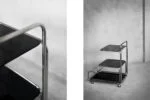 Modernist Bauhaus-Style Bar Cart, Germany, 1960s