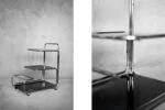 Modernist Bauhaus-Style Bar Cart, Germany, 1960s