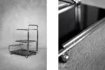 Modernist Bauhaus-Style Bar Cart, Germany, 1960s