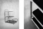 Modernist Bauhaus-Style Bar Cart, Germany, 1960s