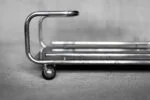 Modernist Bauhaus-Style Bar Cart, Germany, 1960s