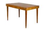 Extendable oak table, designed by Jindrich Halabala, Czechoslovakia, 1950s