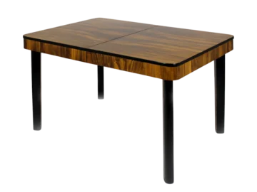 Extendable dining table, designed by Jindřich Halabala, Czechoslovakia, 1940s