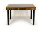 Extendable dining table, designed by Jindřich Halabala, Czechoslovakia, 1940s