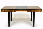Extendable dining table, designed by Jindřich Halabala, Czechoslovakia, 1940s