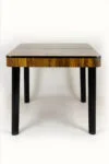 Extendable dining table, designed by Jindřich Halabala, Czechoslovakia, 1940s