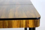Extendable dining table, designed by Jindřich Halabala, Czechoslovakia, 1940s