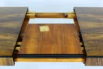 Extendable dining table, designed by Jindřich Halabala, Czechoslovakia, 1940s