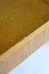 Extendable oak table, designed by Jindrich Halabala, Czechoslovakia, 1950s