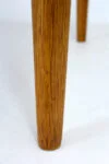 Extendable oak table, designed by Jindrich Halabala, Czechoslovakia, 1950s