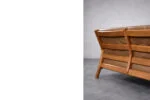 Skórzana sofa trzyosobowa, proj. Georg Thams dla A/S Vejen Polstermøbelfabrik, Dania, lata 60